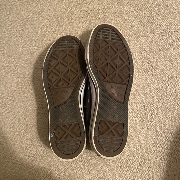Converse All Star Low Tops Navy Blue Sz 9 - Picture 2 of 2